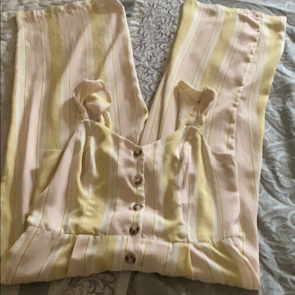 Pant suit romper